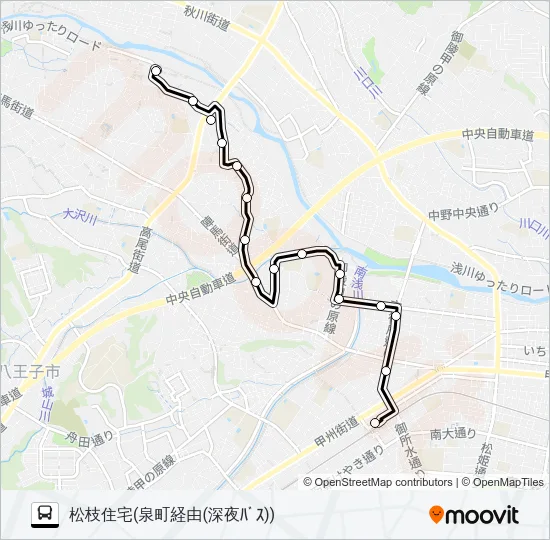 市01 Bus Line Map