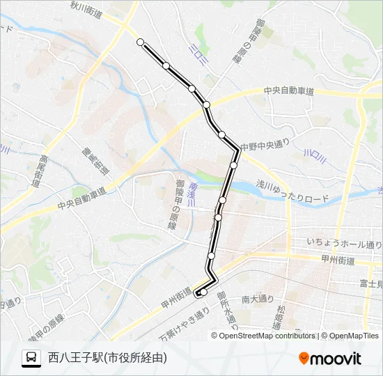 市02 Bus Line Map