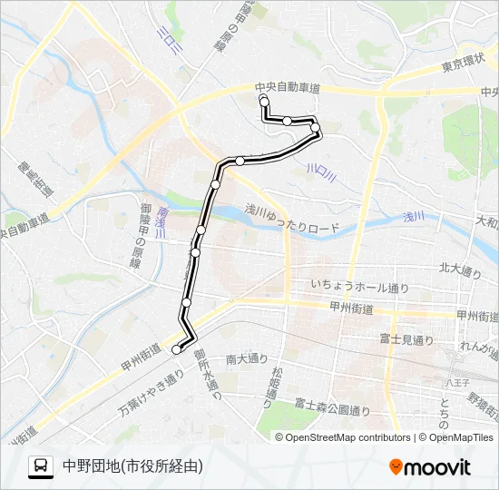 市04 Bus Line Map
