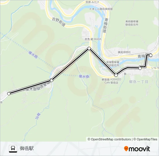 御10 Bus Line Map