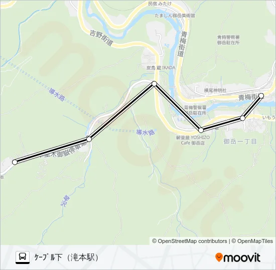 御10 Bus Line Map