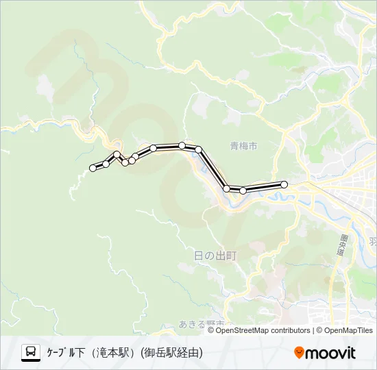 御11 Bus Line Map