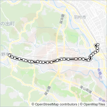 福20 Bus Line Map