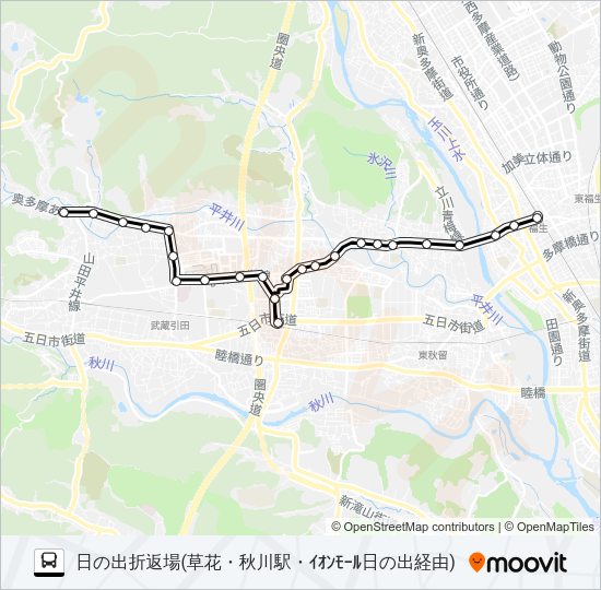 福26 Bus Line Map