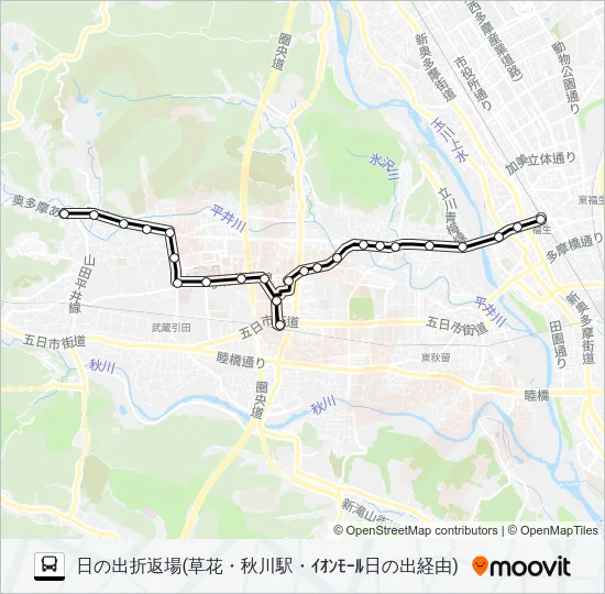 福26 Bus Line Map