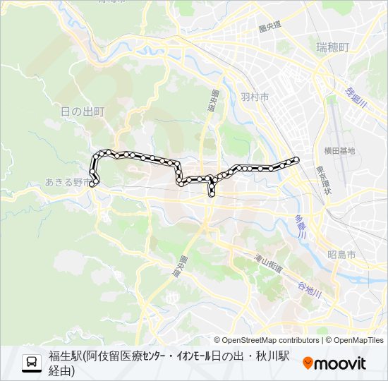 福27 Bus Line Map