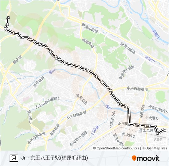 秋03 Bus Line Map
