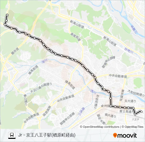 秋03 Bus Line Map