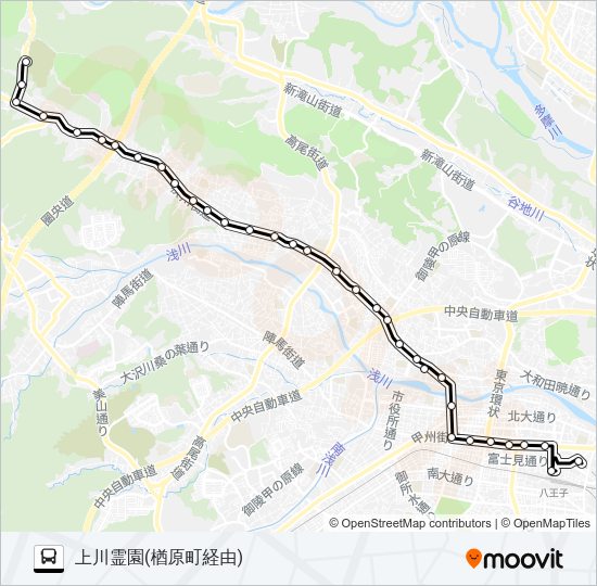 秋03 Bus Line Map