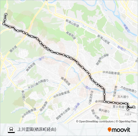 秋03 バスの路線図