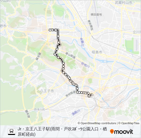 秋61 Bus Line Map