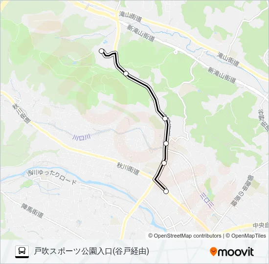 秋63 Bus Line Map