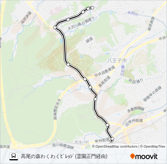 美01 Bus Line Map
