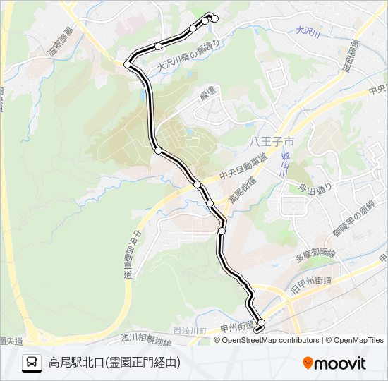 美01 Bus Line Map