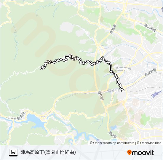 美32 Bus Line Map