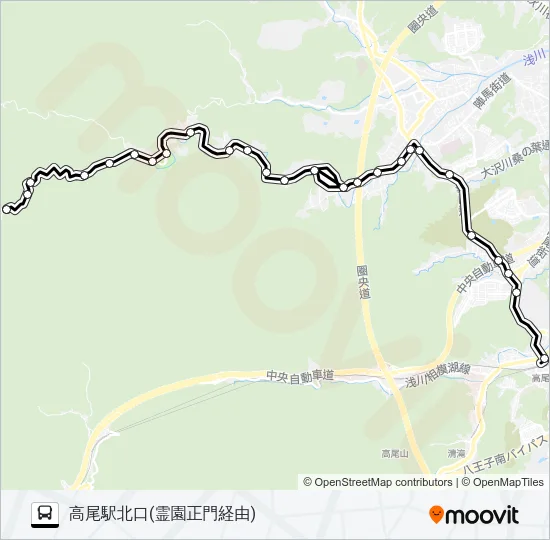 美32 バスの路線図