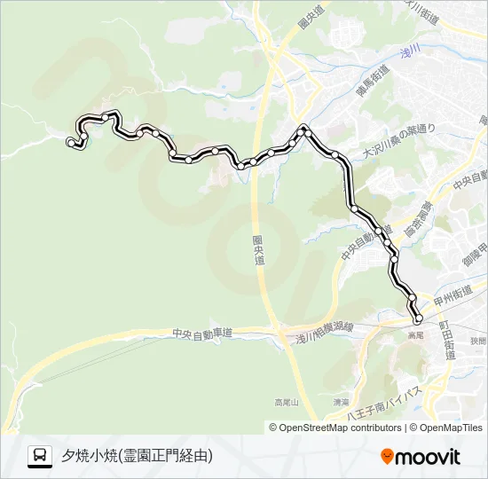 美33 Bus Line Map