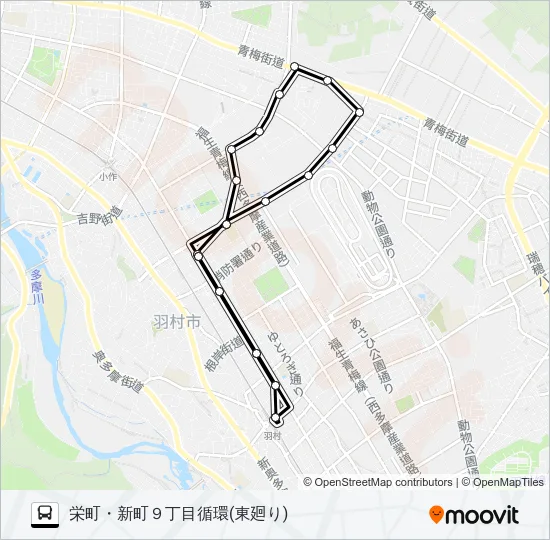 羽31 Bus Line Map