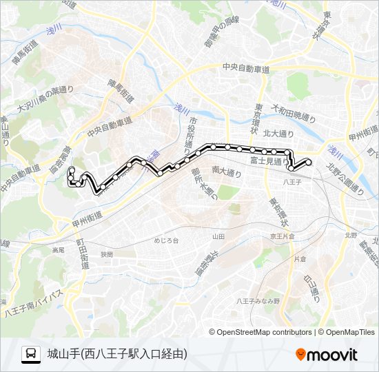 長81 Bus Line Map