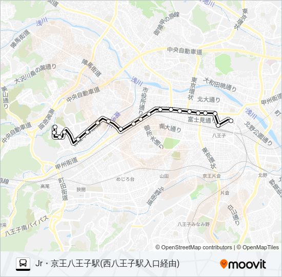 長81 Bus Line Map