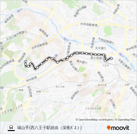 長81 Bus Line Map