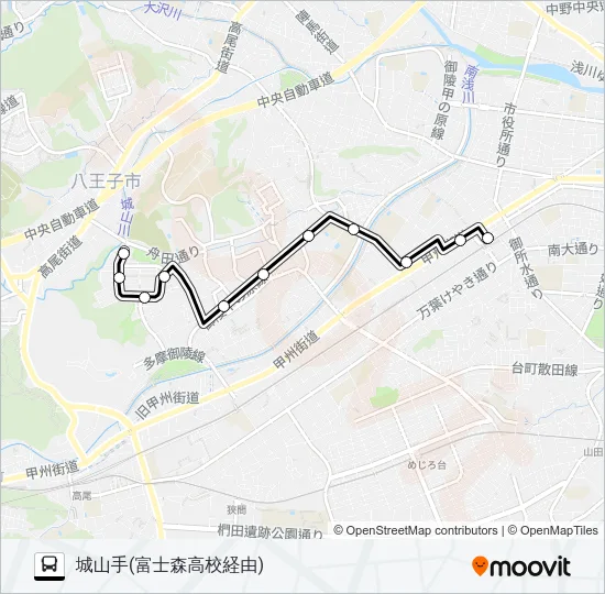 長84 Bus Line Map