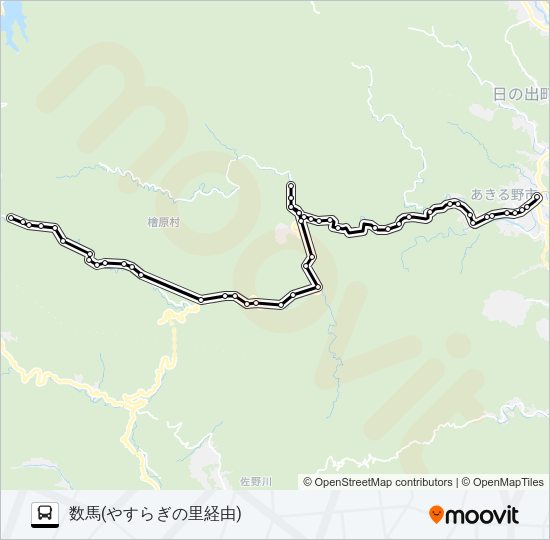 五里10 Bus Line Map