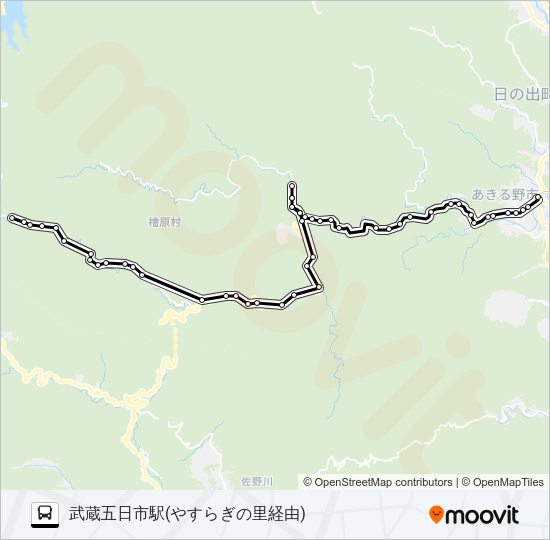 五里10 Bus Line Map