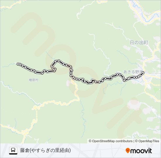 五里18 Bus Line Map