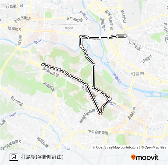 高月01 Bus Line Map