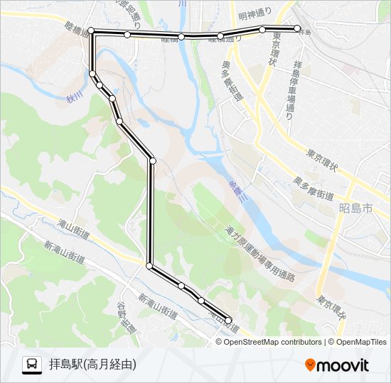 高月02 Bus Line Map