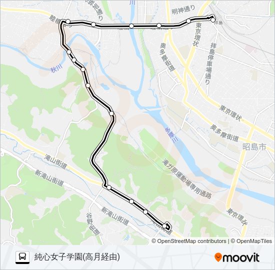 高月02 Bus Line Map