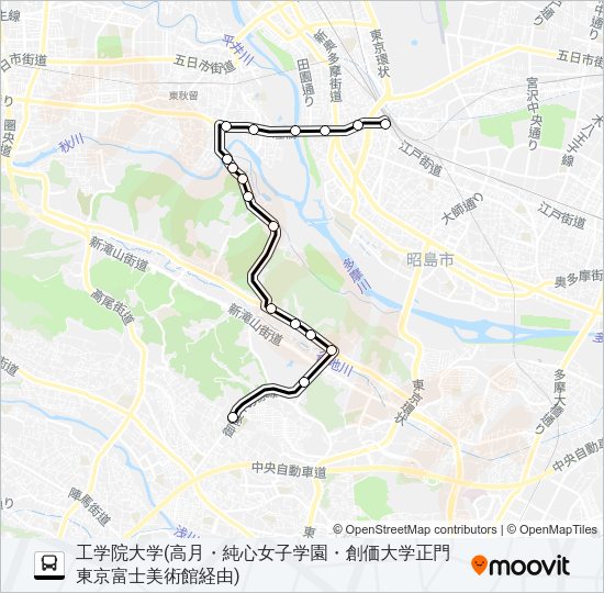 高月03 Bus Line Map