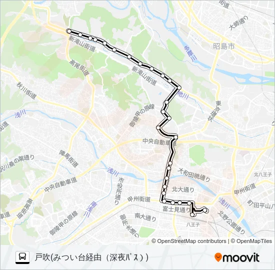 16号04 Bus Line Map