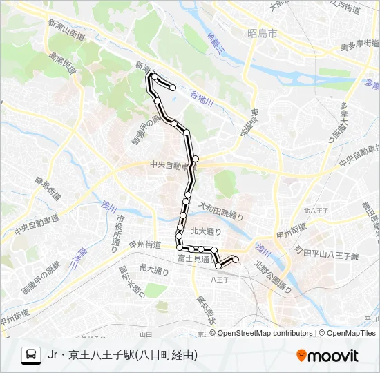 16号06 Bus Line Map