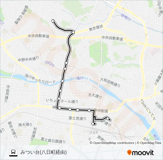 16号11 Bus Line Map