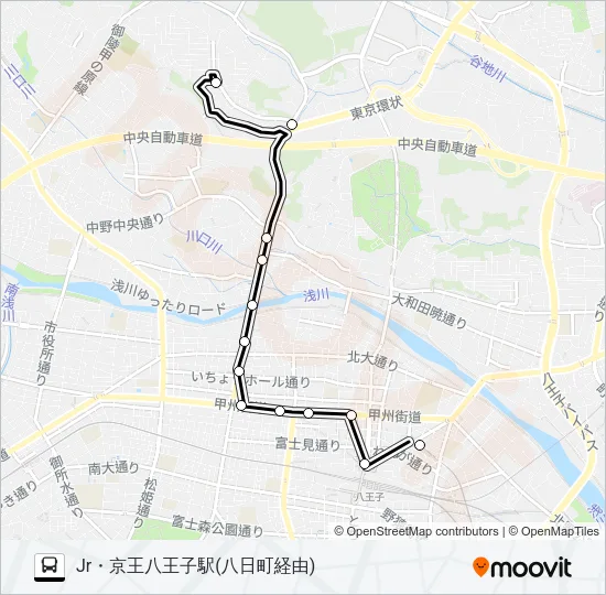 16号11 Bus Line Map