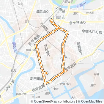 川２９ Bus Line Map