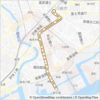 川２９ Bus Line Map