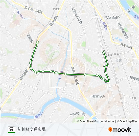 日９５ Bus Line Map