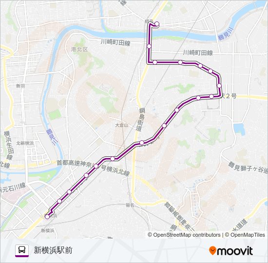 綱２３ Bus Line Map