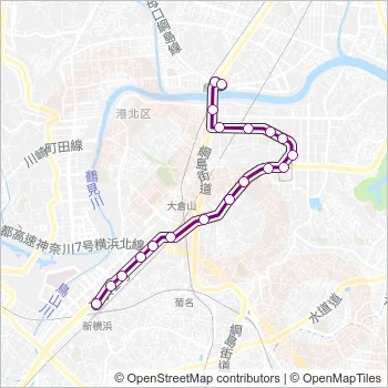 綱２３ Bus Line Map