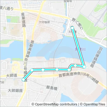 大１０９ Bus Line Map