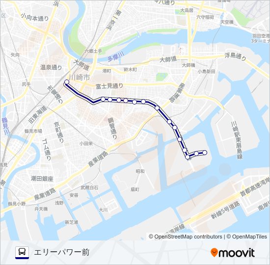 BRT快速 Bus Line Map