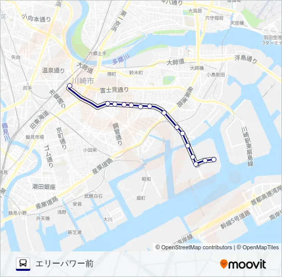 BRT快速 Bus Line Map