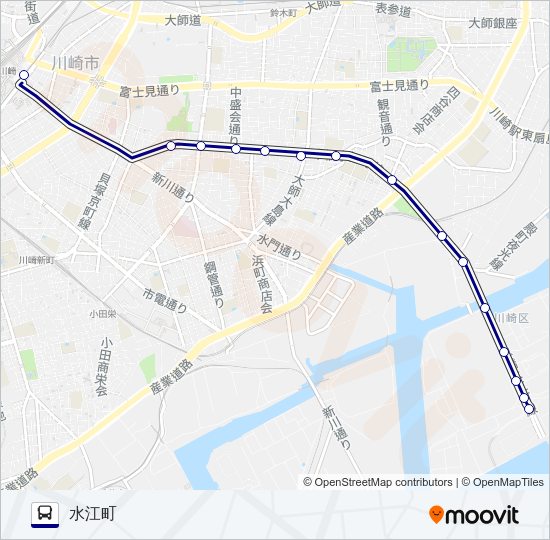 BRT快速 Bus Line Map