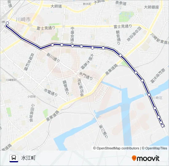BRT快速 Bus Line Map