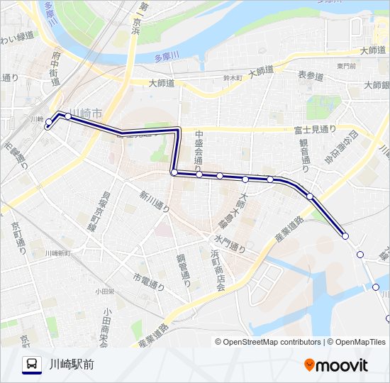 BRT快速 Bus Line Map