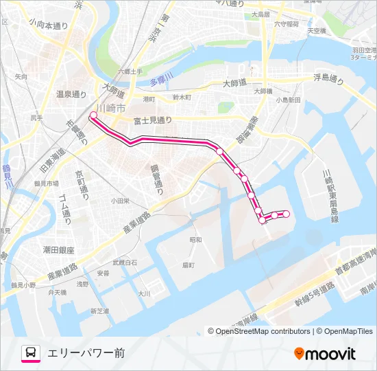BRT特快 Bus Line Map