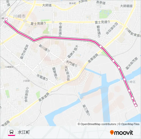 BRT特快 Bus Line Map